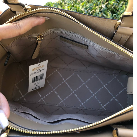 Michael Kors Reed Large Bag and Wallet Set Dust Bag Incl. - Picture 9 of 14